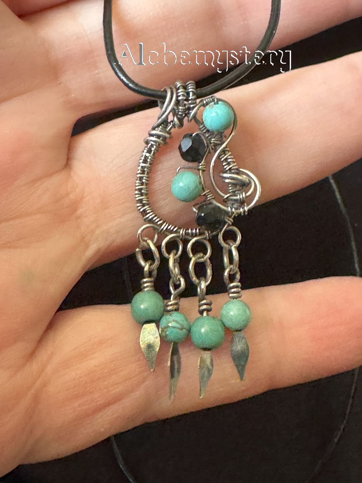 Boho Turquoise and Jet